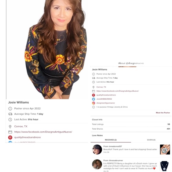 Artisan Broken China Leather Necklace Handcrafted W/ Floret China Teacup - Picture 13 of 13